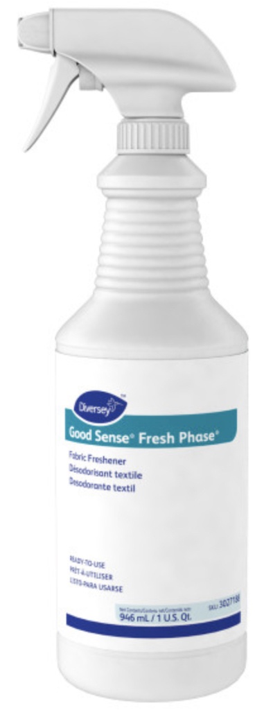 3027188 ''GOOD SENSE FRESH PHASE'' DÉSODORISANT TEXTILE RTU VENDU 12X946ML/CAISSE