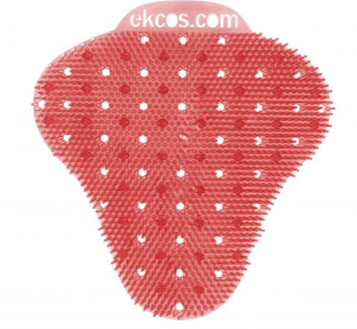 ''EKCOSCREEN'' TAMIS POUR URINOIR ROUGE FRAGRANCE MELON VENDU 12/CAISSE