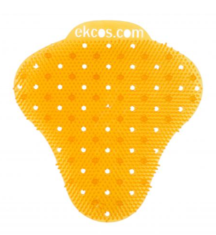 ''EKCOSCREEN'' TAMIS POUR URINOIR ORANGE FRAGRANCE CITRUS VENDU 12/CAISSE