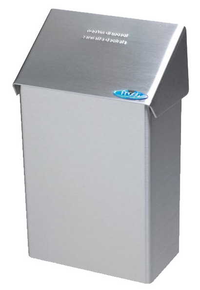 FROST-622 POUBELLE DE SERVIETTE SANITAIRE AVEC COUVERCLE DE FINITION INOX