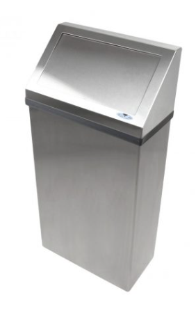 FROST-303-3NL POUBELLE MURALE DE FINITION INOX 50L