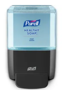 GOJO-5034-01 DISTRIBUTEUR SAVON A MAIN MANUEL NOIR ES4