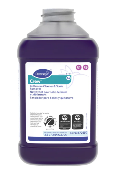 3172650 ''CREW® 44'' NETTOYANT ET DÉTARTRANT POUR SALLE DE BAIN ''FORMULE J-FILL'' VENDU 2X2.5L/CAISSE