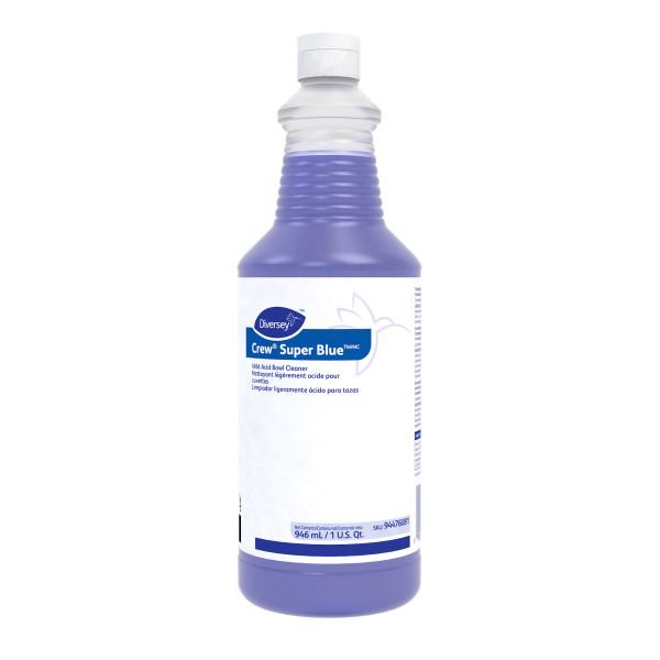 94476081 ''CREW SUPER BLUE'' NETTOYANT À CUVETTE ACIDE DOUX AU PARFUM D'AGRUMES 946ML