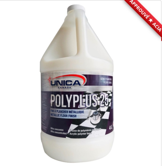 UNICA-NPP504 ''POLYPLUS 25'' FINI À PLANCHER 4L