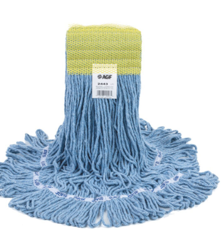 AG-2543 MOPPE ORANGE 20OZ BRINS ATTACHÉS ET BOUCLÉS AVEC BANDE LARGE