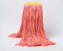 BVS-FOES16 MOPPE ORANGE 16OZ BRINS COUPÉS AVEC BANDE ÉTROITE
