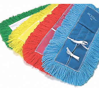 AG-25036 VADROUILLE BLEUE 36'' AVEC ATTACHES POUR CADRE RIGIDE OÙ PLIANT