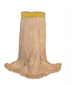 BVS-FCFTS20 MOPPE COTON 20OZ BRINS ATTACHÉS AVEC BANDE ÉTROITE