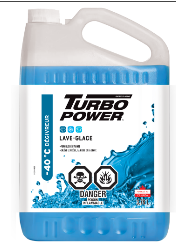 RC-15-204 ''TURBO POWER'' LAVE-VITRES POUR AUTO (-40)