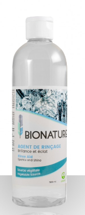 BIO-200 AGENT DE RINÇAGE POUR LAVE-VAISSELLE 500ML