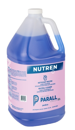 PARALL ''NUTREN'' NETTOYANT NEUTRE ULTRA-CONCENTRÉ VENDU 4X4L/CAISSE