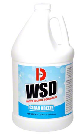 BIG D-673 ''WSD'' DÉODORANT SOLUBLE DANS L'EAU ''CLEAN BREEZE'' 4L