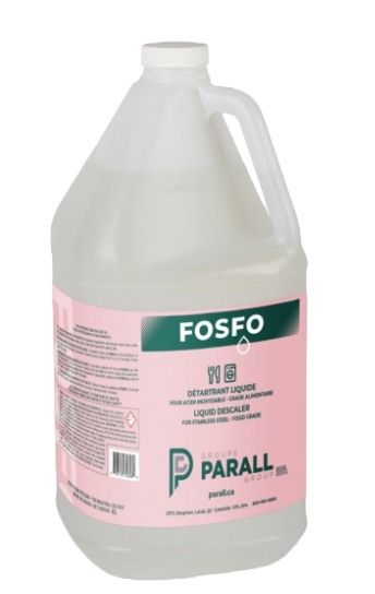 FOSFO 4L DÉTARTRANT LIQUIDE À BASE D'ACIDE PHOSPHORIQUE