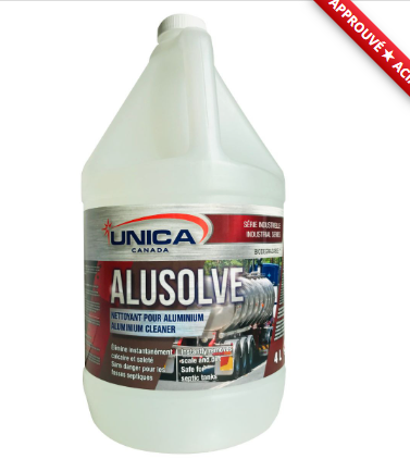 UNICA-NALUM04 ''ALUSOLVE'' NETTOYANT POUR ALUMINIUM 4L