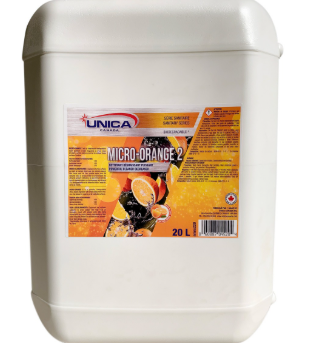 UNICA-NMIC220 ''MICRO-ORANGE 2'' NETTOYANT DÉGRAISSANT FORMULE ÉCONOMIQUE 20L