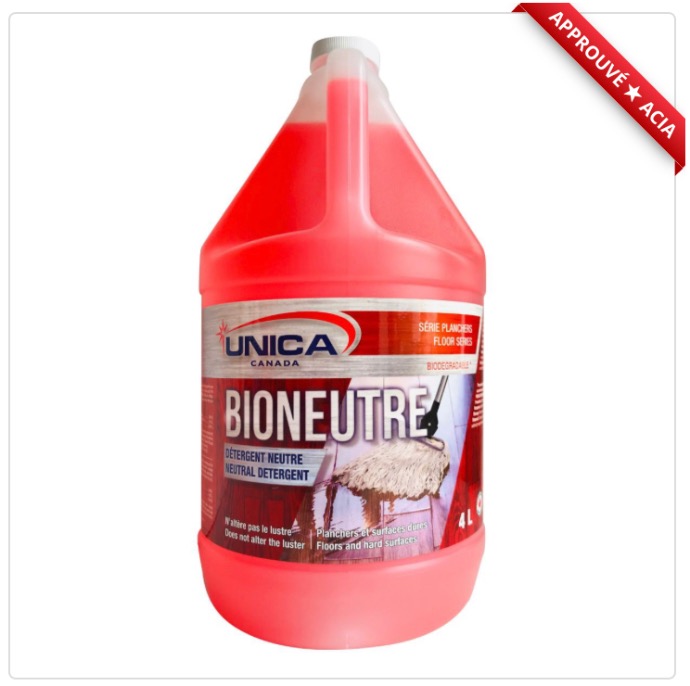 UNICA-NNEU04 ''BIONEUTRE'' NETTOYANT NEUTRE ULTRA CONCENTRÉ 4L