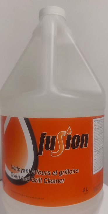 FUSION NETTOYANT POUR PLAQUE & FRITEUSE 4LITRES