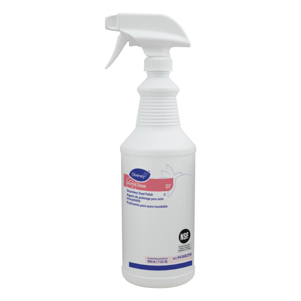 4368259 ''SUMA INOX D7'' NETTOYANT ET POLI À ACIER INOX 946ML 