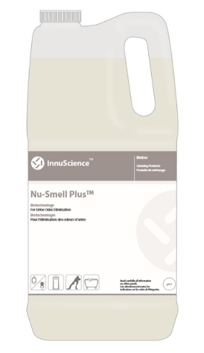 15739-''NU-SMELL PLUS'' DESCTRUCTEURS D'OEURS POUR ODEURS D'URINES ET DE MATIÈRES FÉCALES 4L