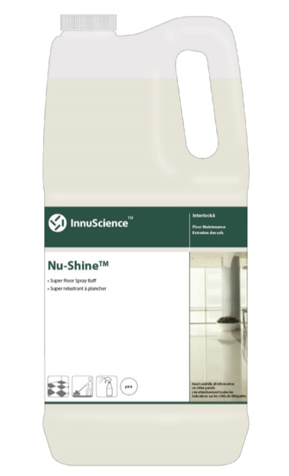 16686-''NU-SHINE'' RELUSTRANT(SPRAY BUFF) HAUTE PERFORMANCE POUR SOLS 4L
