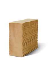 KG-01820 PAPIER À MAIN PLIS MULTIPLES BRUN 12X334/CAISSE