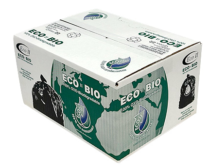 SAC À ORDURES 100% BIODÉGRADABLE 19X24' 500/CAISSE