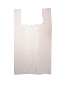 SACS A BRETELLES BLANC 12"X6"X21" 1000/CSE REG.