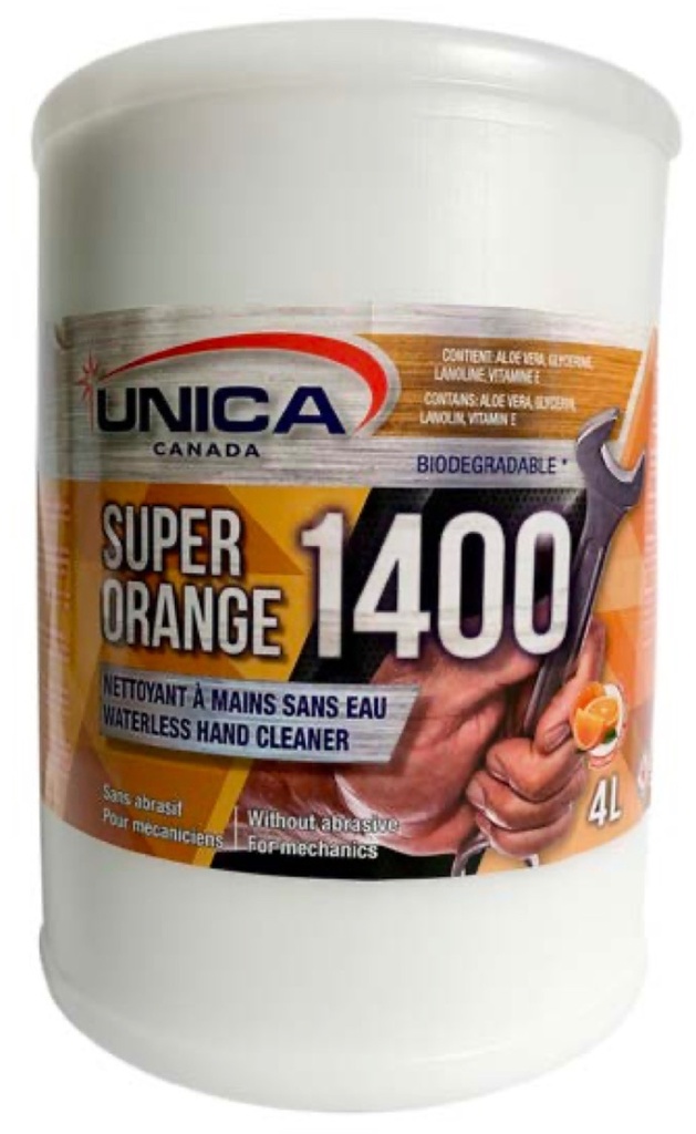 UNICA SUPER ORANGE 1400 4L JUG 1404J