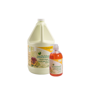 SAFEBLEND-HLMP SAVON  MANGUE PAPAYE 4L