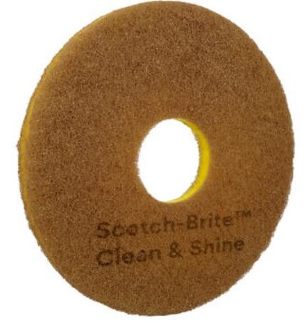 3M ''CLEAN & SHINE'' TAMPON 17'' POUR NETTOYAGE ET LUSTRAGE VENDU 5/CAISSE