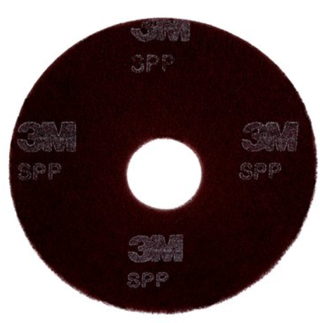 3M-SPP-14 TAMPON 14'' POUR PRÉPARATION DE SURFACE ''BRUN''