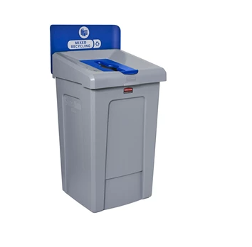 RUBBERMAID - 2171557 SLIM JIM STATION RECYCLAGE BLEU 33G