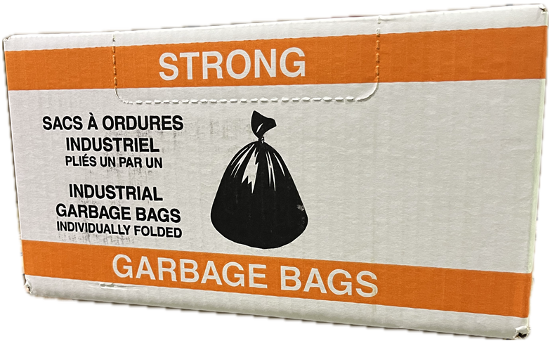 SAC À ORDURES NOIR FORT ''SELECT'' 30X38 250/CAISSE