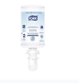 TORK-401811 SAVON À MAINS MOUSSANT EXTRA DOUX SYSTÈME S4 6X1L/CAISSE