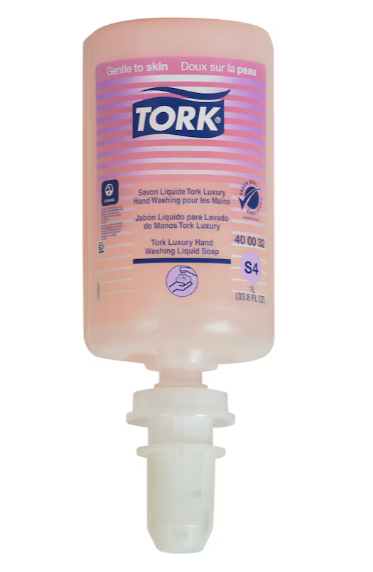 TORK-400032 SAVON À MAINS DE LUXE EN CARTOUCHE  6X1L/CAISSE