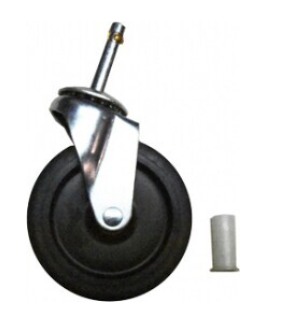 RUBBERMAID-1959585 ROUES SILENCIEUSES DE 4'' POUR CHARIOT 9T75 ET 9T72