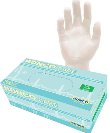 RC-230XL GANTS VINYLE EXTRA-LARGE 3 MILL 200/BOITE