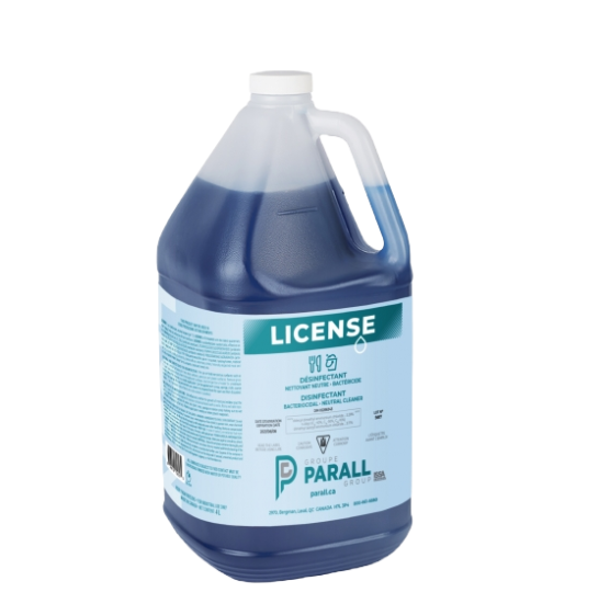 PARALL ''LICENSE'' PUISSANT DÉSINFECTANT ET NETTOYANT NEUTRE 4L