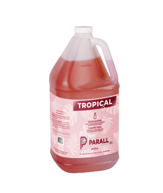 PARALL ''TROPICAL'' SAVON À MAIN MOUSSANT 4L