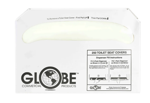 GLB-4610 COUVRE-SIÈGES DE TOILETTE EN PAPIER 10X250/CAISSE