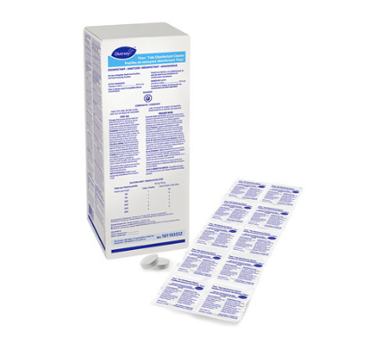 101103532 ''TITAN'' NETTOYANT ET DÉSINFECTANT EN PASTILLES VENDU 5X100/CAISSE