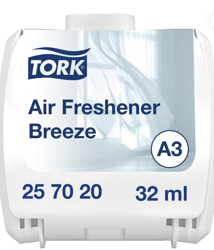 TORK-257020 DÉSODORISANT D'AMBIANCE EN CONTINU '' BRISE PRINTANIÈRE'' 32ML ''A3''