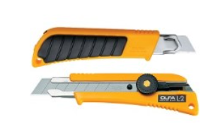OLFA-L2 COUTEAU UTILITAIRE TOUT-USAGE JAUNE 18MM