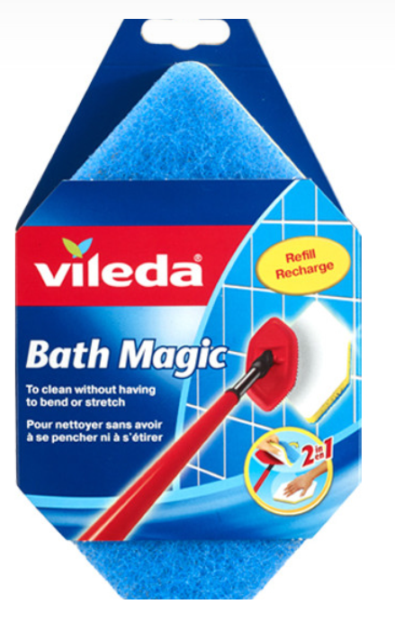 VILEDA-120404 RECHARGE TAMPON ''BATH MAGIQUE''