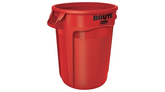 RUBBERMAID-FG263200RED POUBELLE BRUTE 32 GALLONS ROUGE  