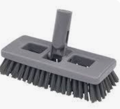 VILEDA-134411 BROSSE À JOINT PIVOTANTE GRISE AVEC CADRE EN PLASTIQUE