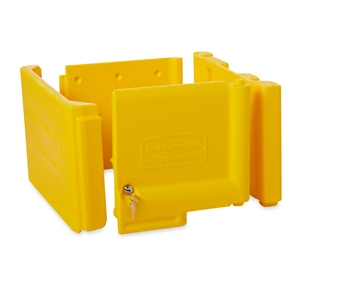 RUBBERMAID-FG618100YEL COFFRET VERROUILLABLE