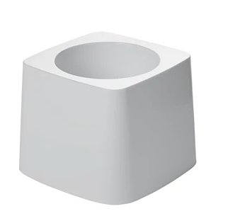 RUBBERMAID-FG631100WHT PORTE BROSSE À TOILETTE SEUL BLANC