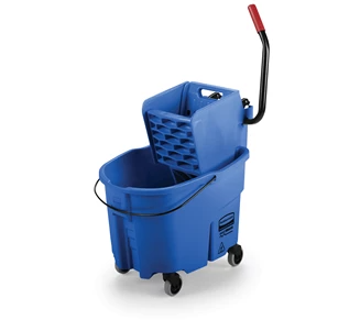 RUBBERMAID-FG758888BLUE CHAUDIERE/ESSOREUSE BLEU PRESSION LATÉRALE 35PTE